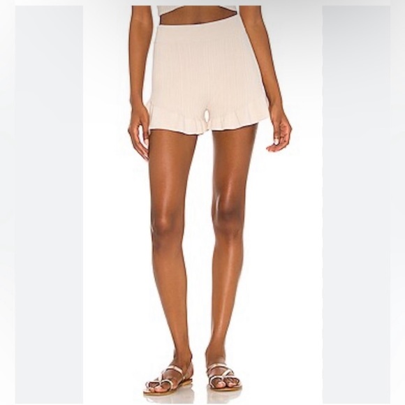 House of Harlow (BUNDLE) 1960 X Olivia light oak cardigan and short set XS - Picture 5 of 11